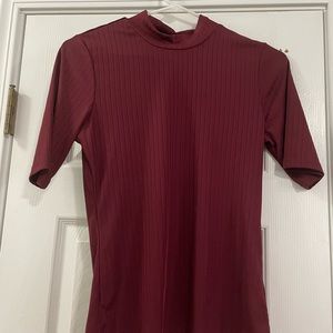 Maroon shirt